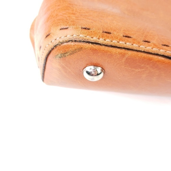 Fossil leather honey bag removable shoulder strap - Picture 2 of 8